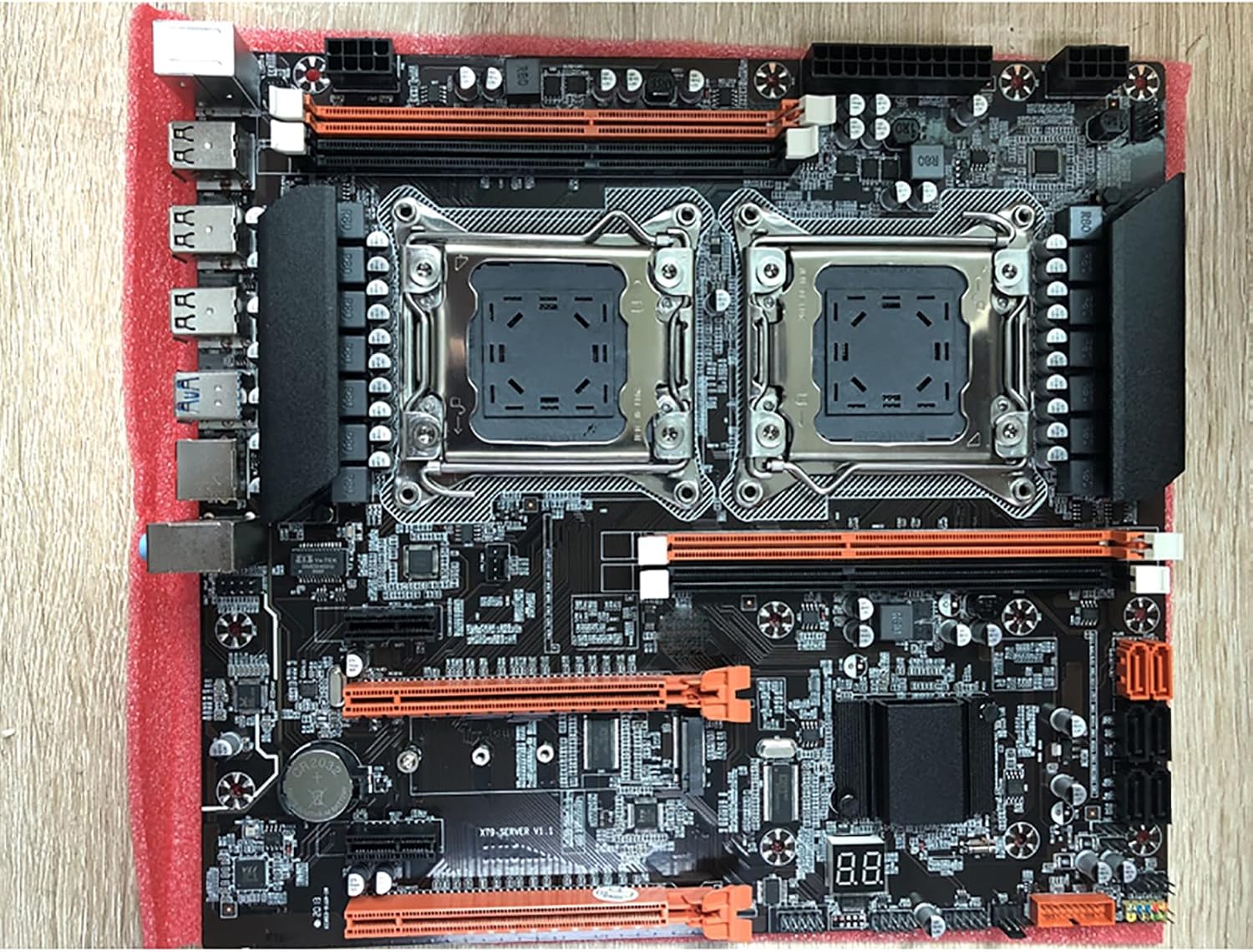 マザーボード　cpu Atermiter X79 LGA2011に適合したデュアルCPUマザーボード4 * DDR3 REG